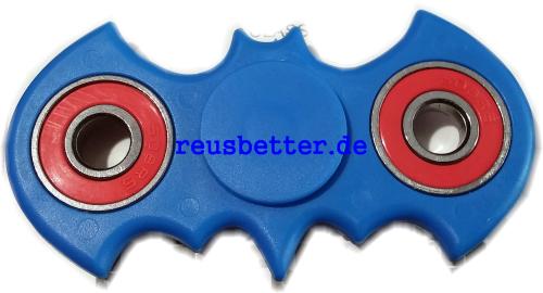Batman Hand Spinner Blau Fidget Spielzeug Spinner Toy